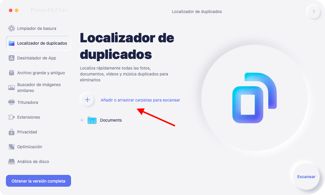 Use Duplicate Finder para encontrar archivos PDF duplicados en Mac