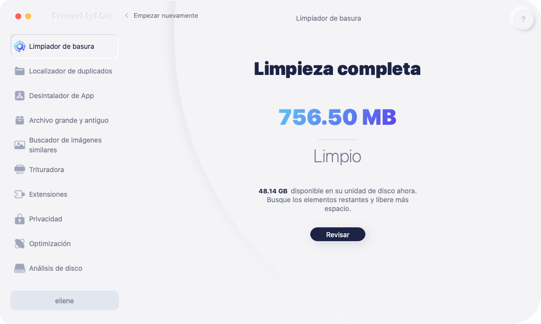 Limpiar archivos basura completos