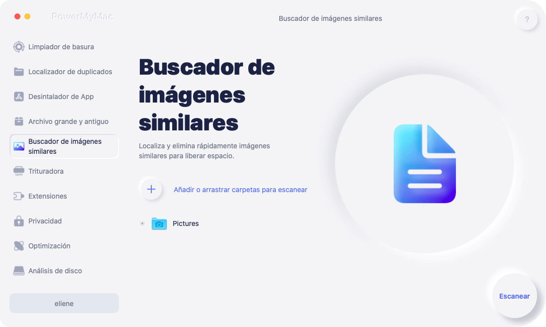 Seleccione el buscador de imágenes similares