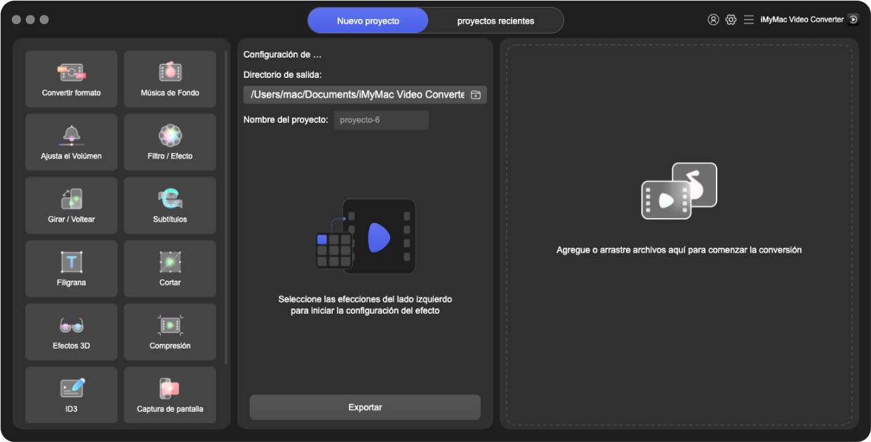 Convierta archivos FLV o MP4 usando iMyMac Video Converter