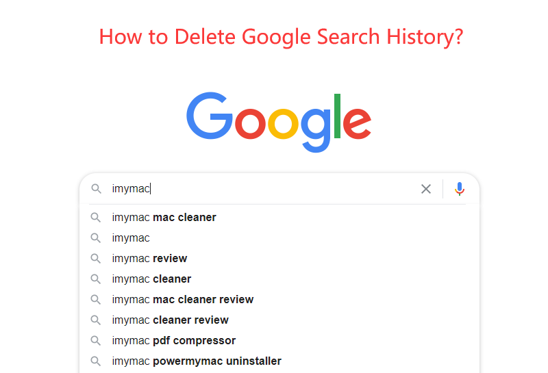 Eliminar el historial de búsqueda de Google