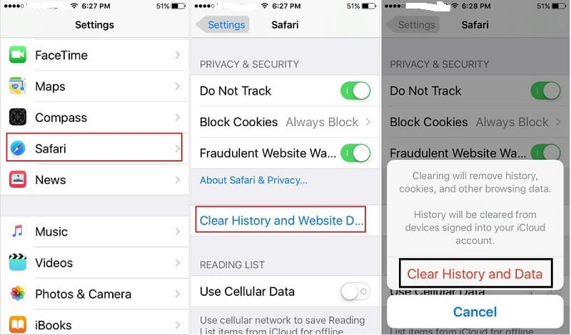 Reparar Safari no se abre en iPhone
