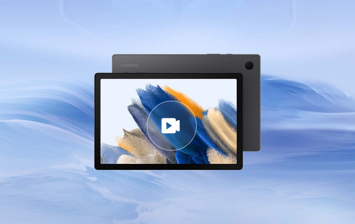 Cómo grabar la pantalla en tabletas Samsung