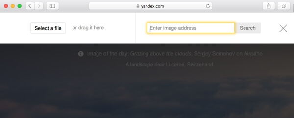 Encuentre imágenes similares a través de Yandex Reverse Image Search