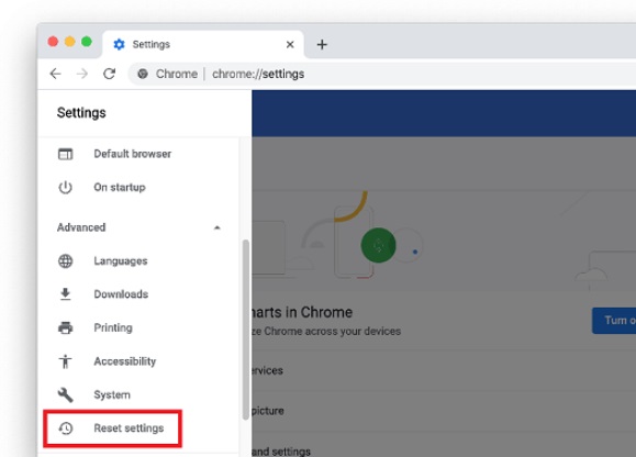 Pasos para eliminar Yahoo Search en Mac de Google Chrome
