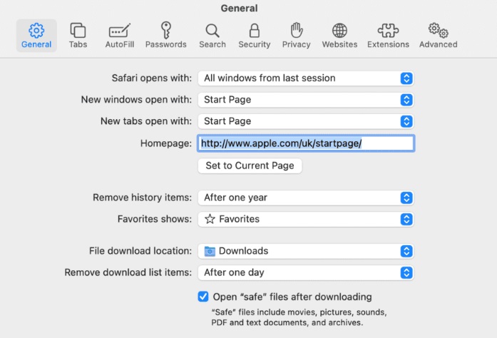Eliminar Yahoo Search en Mac del navegador Safari