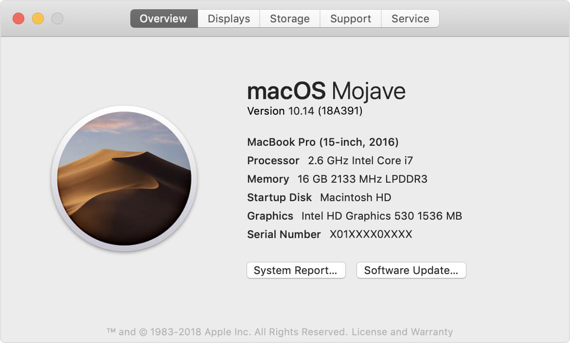 Actualizar el macOS High Sierra