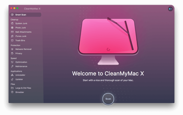 El mejor desinstalador para Mac CleanMyMac X