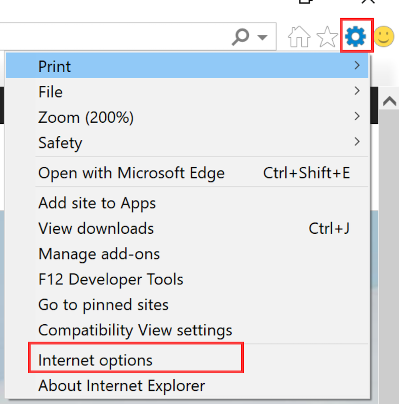 Borrar caché de McAfee en Internet Explorer
