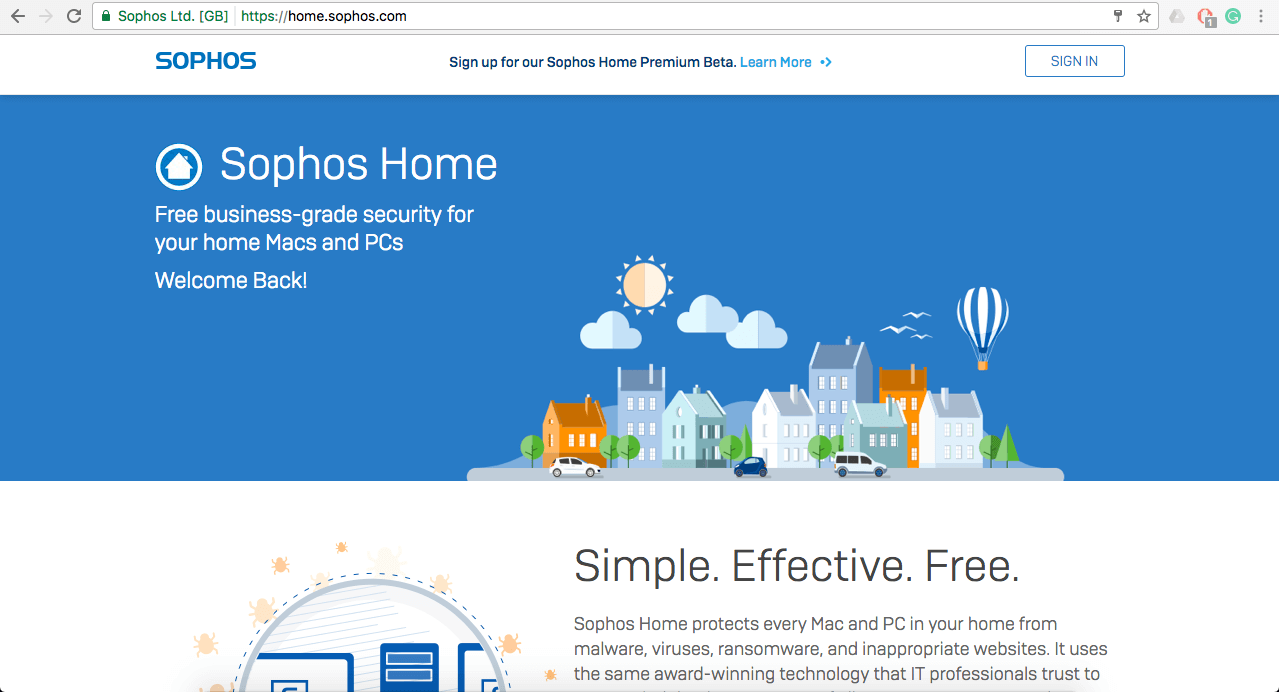 Sophos Antivirus Mac Home Edition