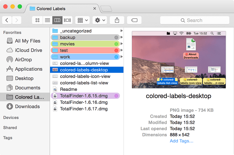 Total Finder Mac Explorador de archivos