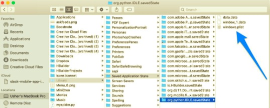 Eliminar manualmente los archivos restantes de GIMP