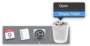 Vaciar la papelera para borrar permanentemente todo el contenido de Mac DVDRipper Pro