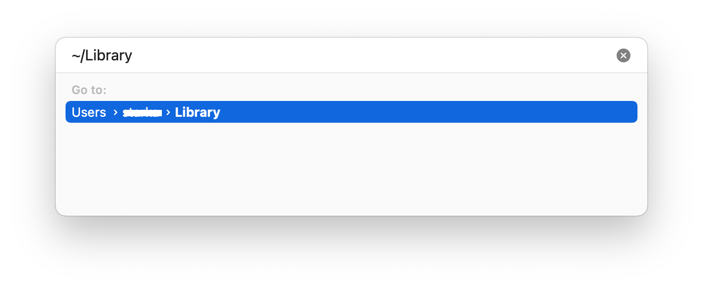 Ingrese a la biblioteca para desinstalar PhoneView en Mac Traces