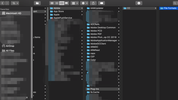 Cómo desinstalar Camera Raw en Mac manualmente