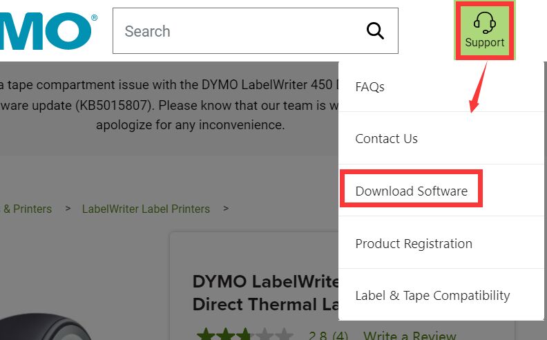 Cómo reinstalar DYMO en Mac
