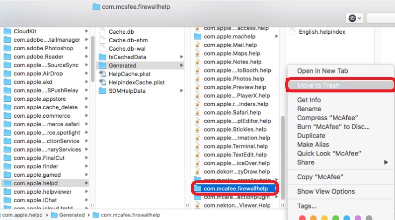 Desinstale McAfee LiveSafe en Mac de forma manual