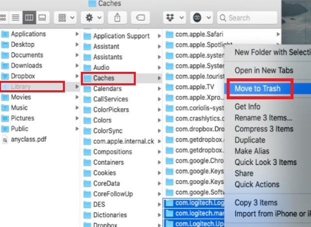 Desinstalar Logitech Options en Mac manualmente