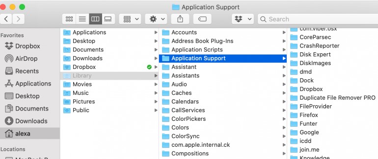 Desinstalar aplicaciones ocultas en Mac eliminando archivos