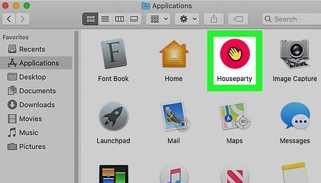 Desinstalar Houseparty en Mac manualmente