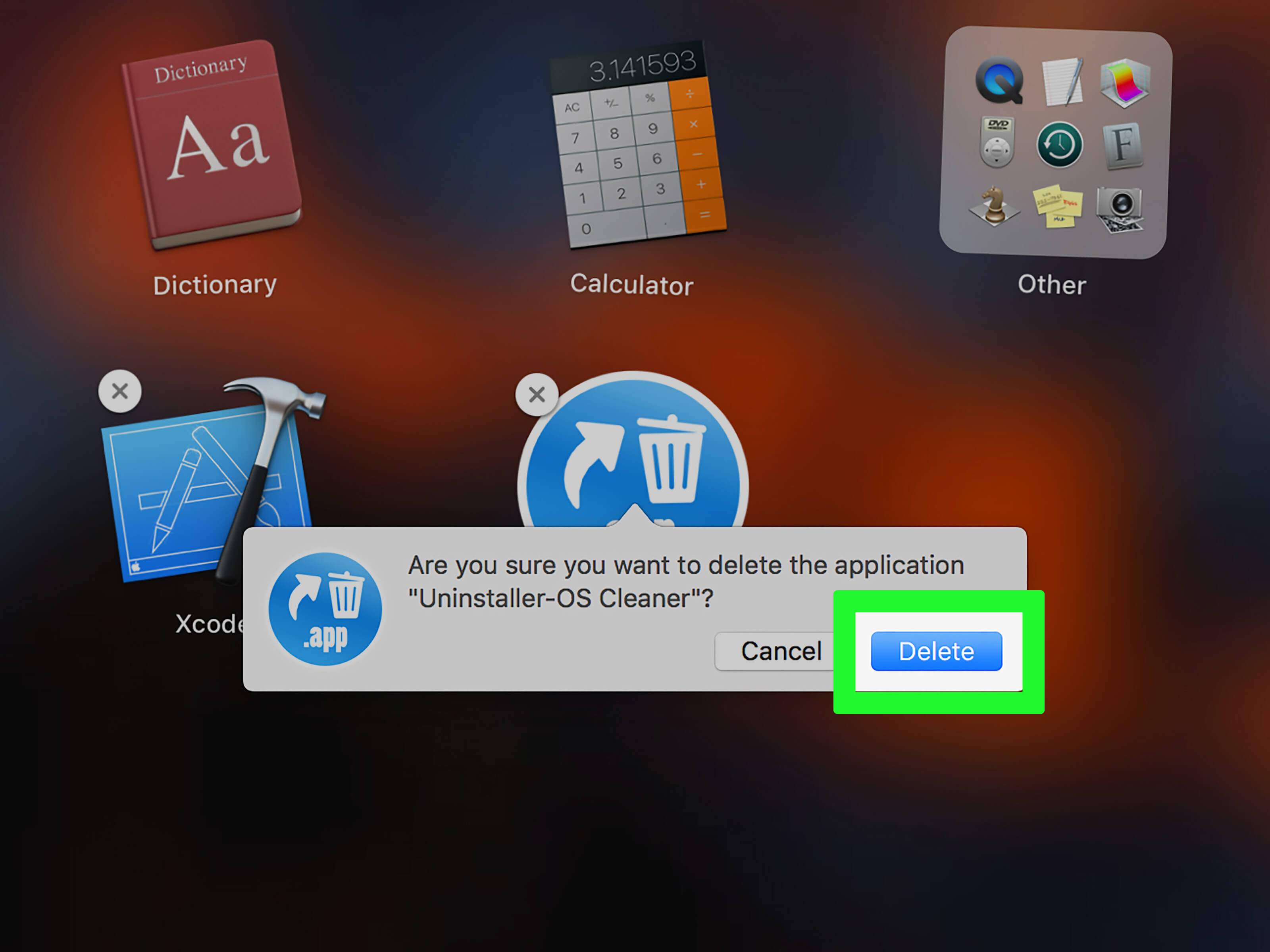 Desinstalar programas en Mac