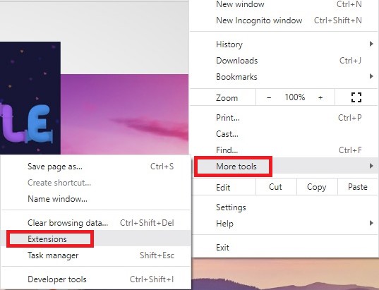 Eliminar el complemento ReimagePlus de Chrome