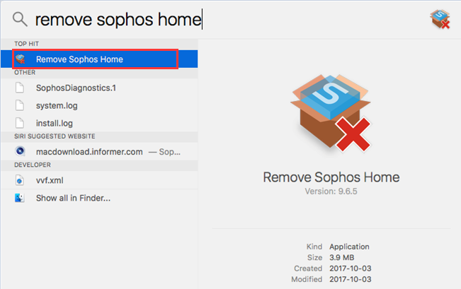 Quitar Sophos de Mac