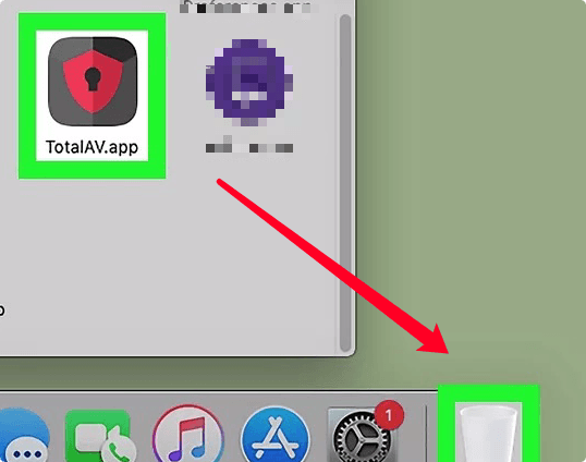 Desinstalar TotalAV manualmente en Mac