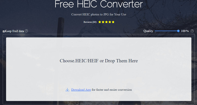 Convertidor HEIC a JPG de Apowersoft