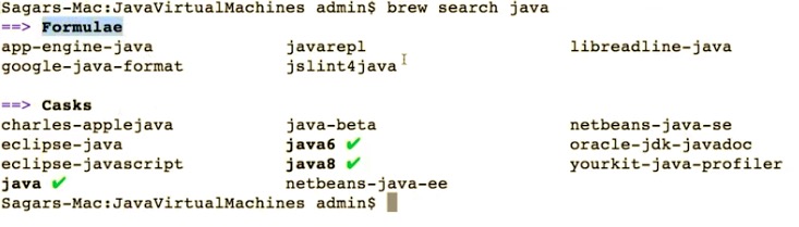 Instalación de Java actual (OpenJDK) en Mac