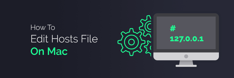Cómo editar archivos de hosts de Mac