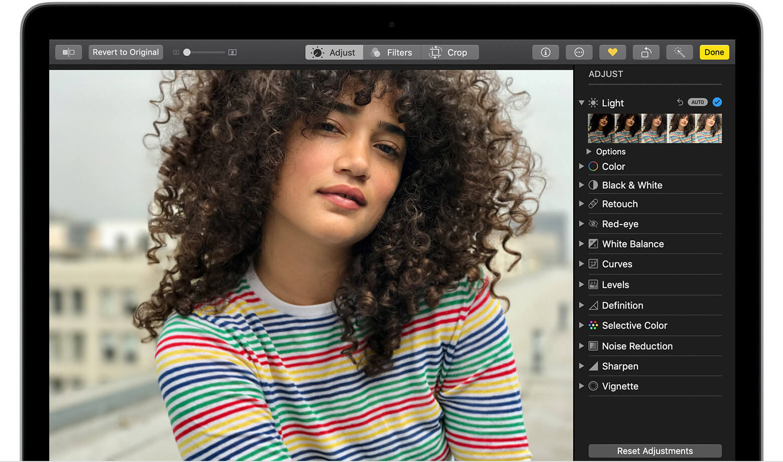 Cómo editar fotos en Mac