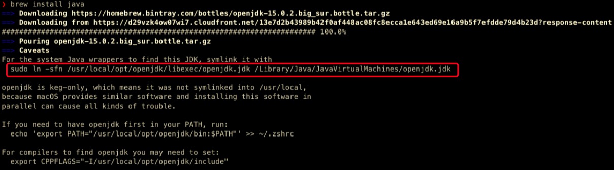 Instalación de Java 8 (OpenJDK) en Mac