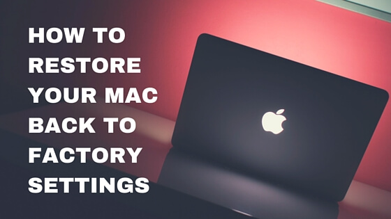 Restaurar Mac a la configuración de fábrica