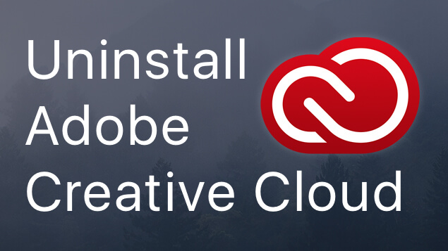 Desinstalar Creative Cloud