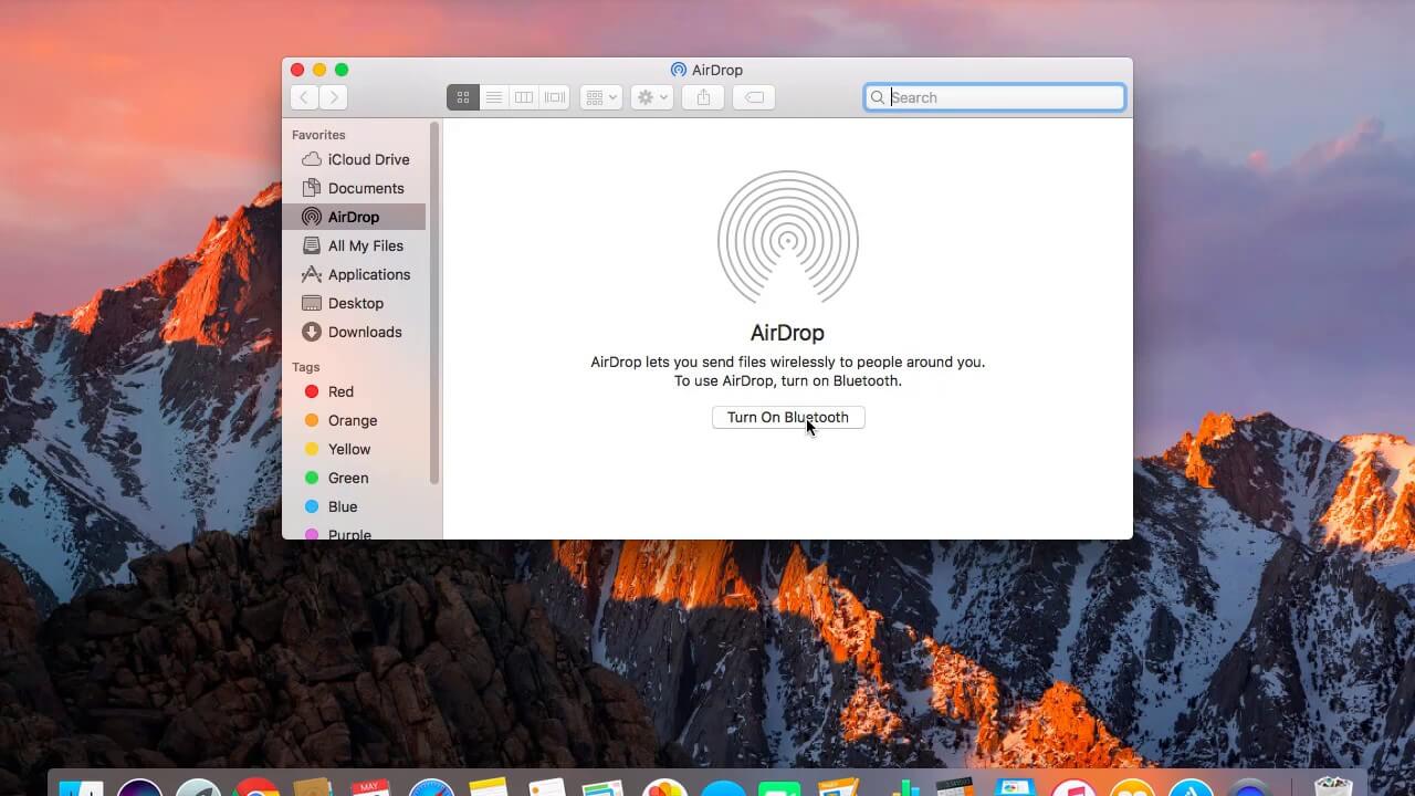 ¿Qué es AirDrop en Mac?