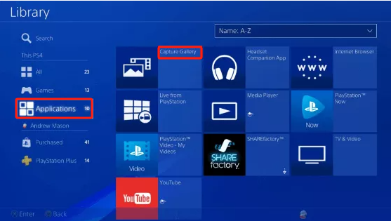 Ubicación de la carpeta de capturas de pantalla de Genshin Impact en PS4