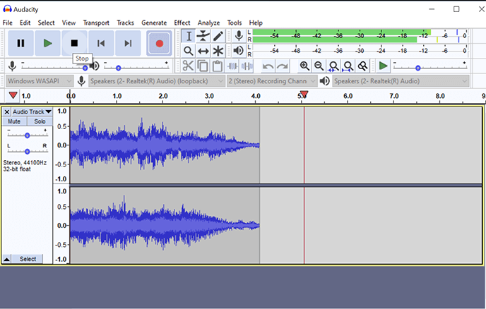 Grabe audio desde la computadora gratis con Audacity