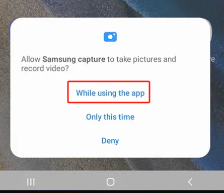 Grabación de pantalla en una tableta Samsung sin una aplicación