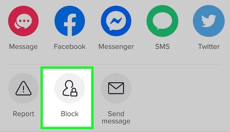 Cómo bloquear a alguien en TikTok