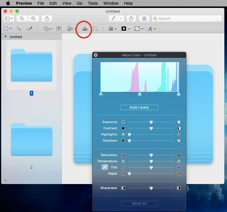 Cómo cambiar el color de la carpeta en Mac