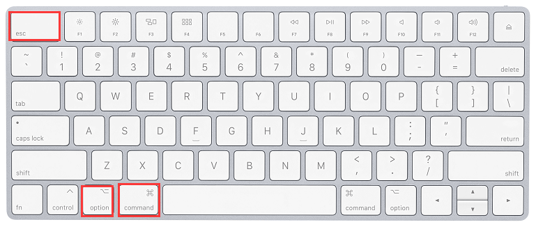 Hacer Control + Alt + Supr en Mac usando un atajo de teclado