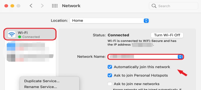 Desactiva Xfinity WiFi en Mac