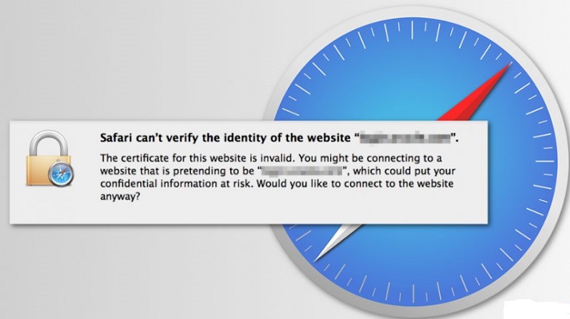 Reparar el error de certificado no válido en Mac