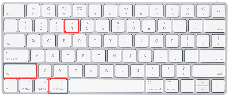 ScreenShot en Mac usando atajos de teclado