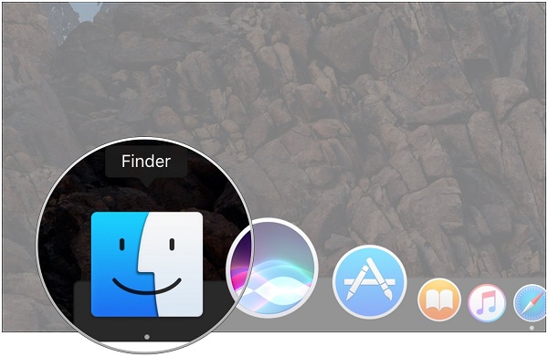 Iniciar Finder en Mac