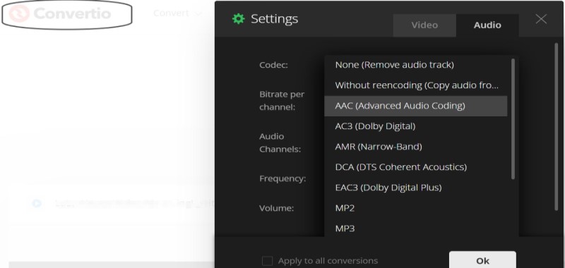 Convertidor de audio gratuito y en línea para Mac/Windows