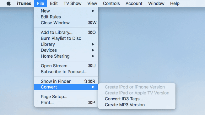 Convierte MOV a MP3 en iTunes