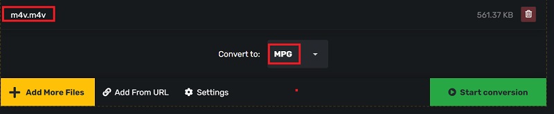 Convierta M4V en MPG con herramientas en línea gratuitas