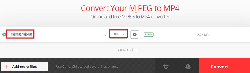 Hacer MJPEG a MP4 gratis